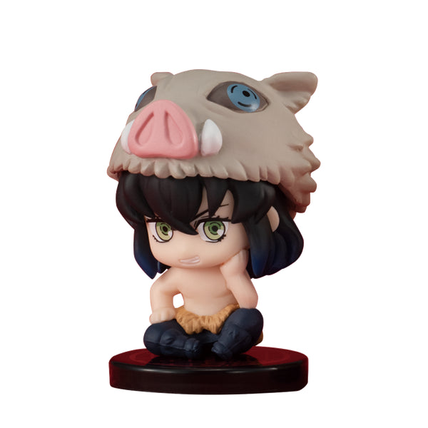 BANDAI NAMCO - Demon Slayer: Suwarase-tai Mini Figures Series 1, Gashapon Blind Pack Figure - Random Pick