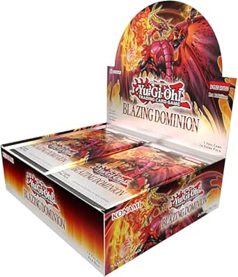 Yu-Gi-Oh: Blazing Dominion Booster Box (24 packs) - Sealed