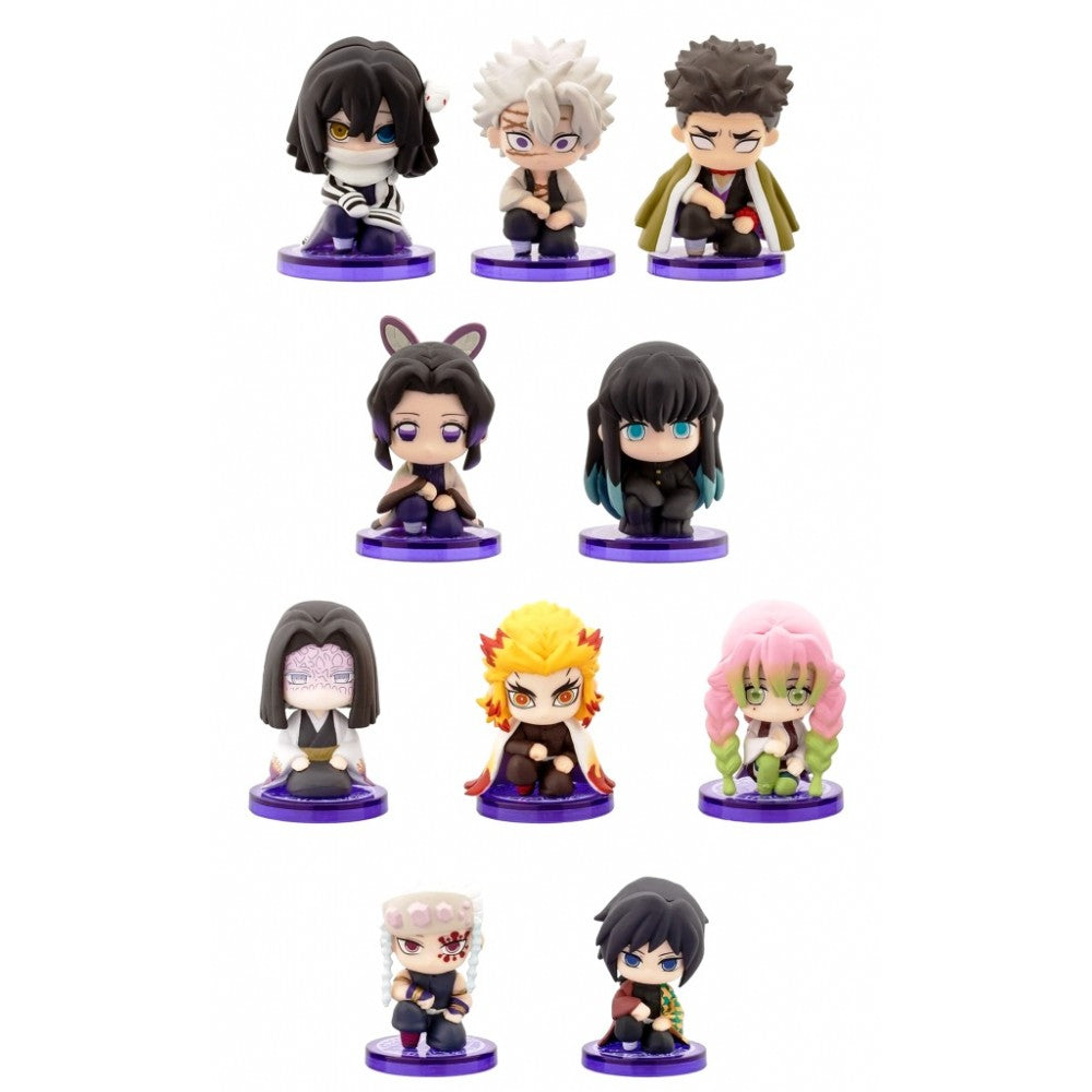 Bandai Namco - Demon Slayer Suwarase-tai Gashapon Blind Pack - Series 3, Gashapon Blind Pack Figure - Random Pick