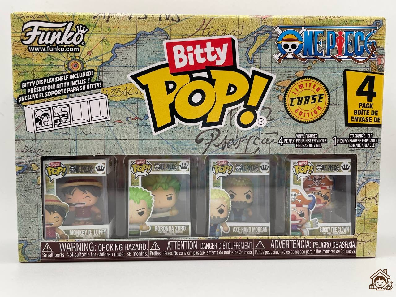Funko Bitty Pop: One Piece - Luffy 4pk - Custom Pick Mystery variation