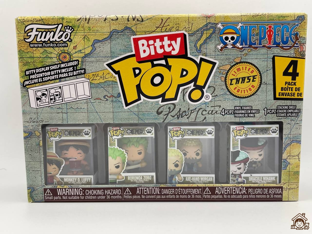 Funko Bitty Pop: One Piece - Luffy 4pk - Custom Pick Mystery variation