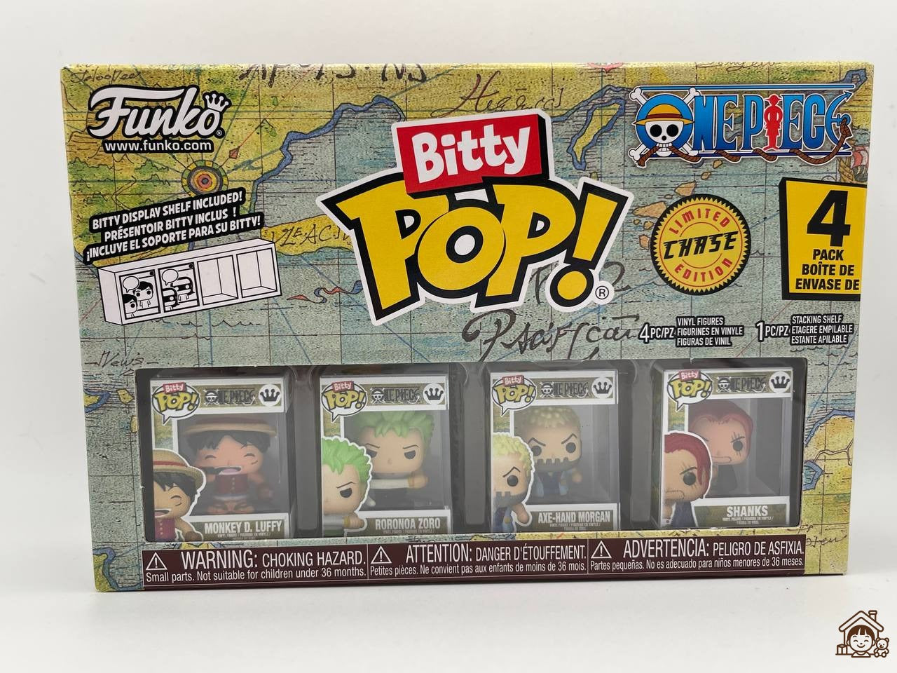 Funko Bitty Pop: One Piece - Luffy 4pk - Custom Pick Mystery variation