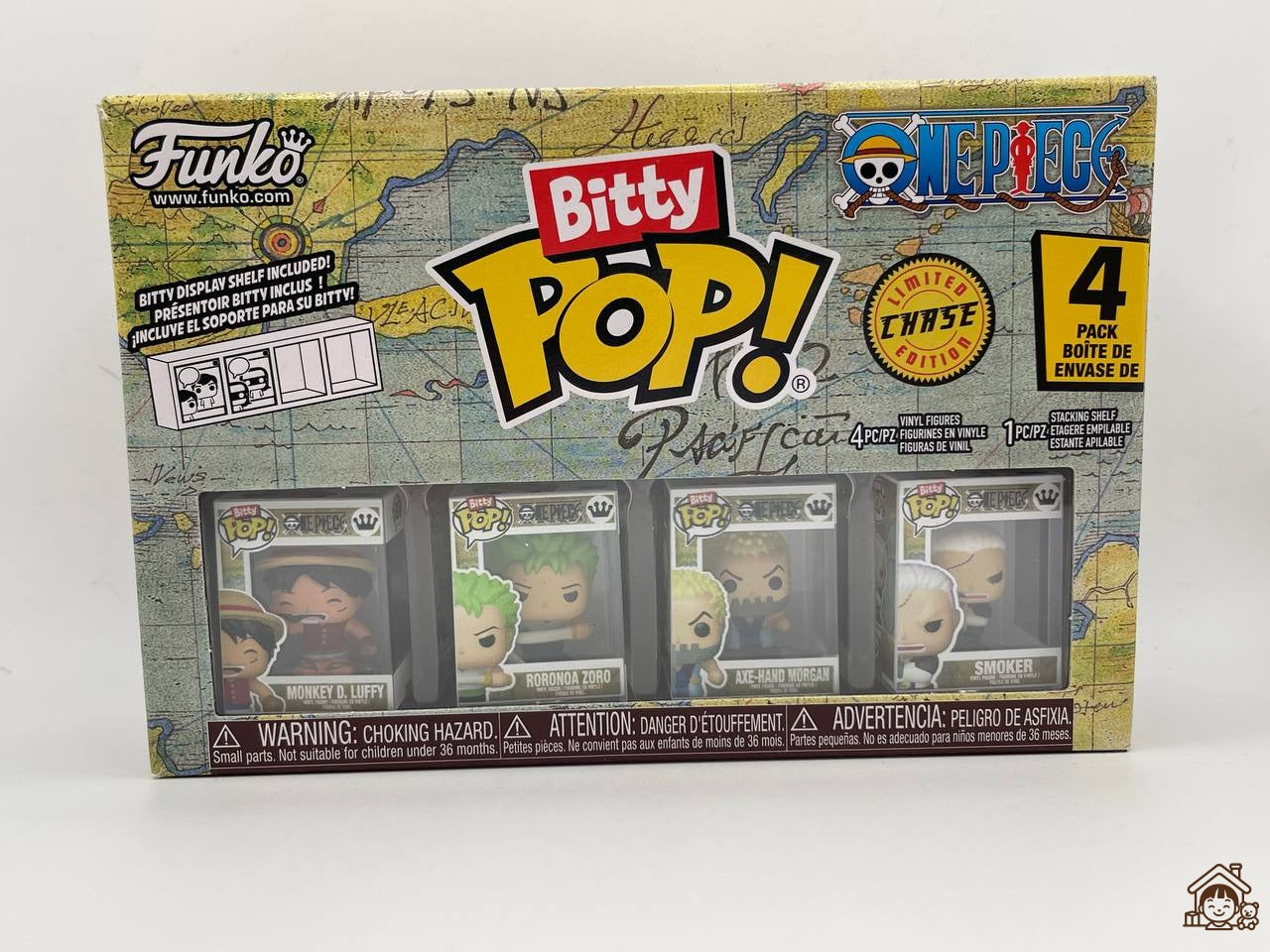 Funko Bitty Pop: One Piece - Luffy 4pk - Custom Pick Mystery variation