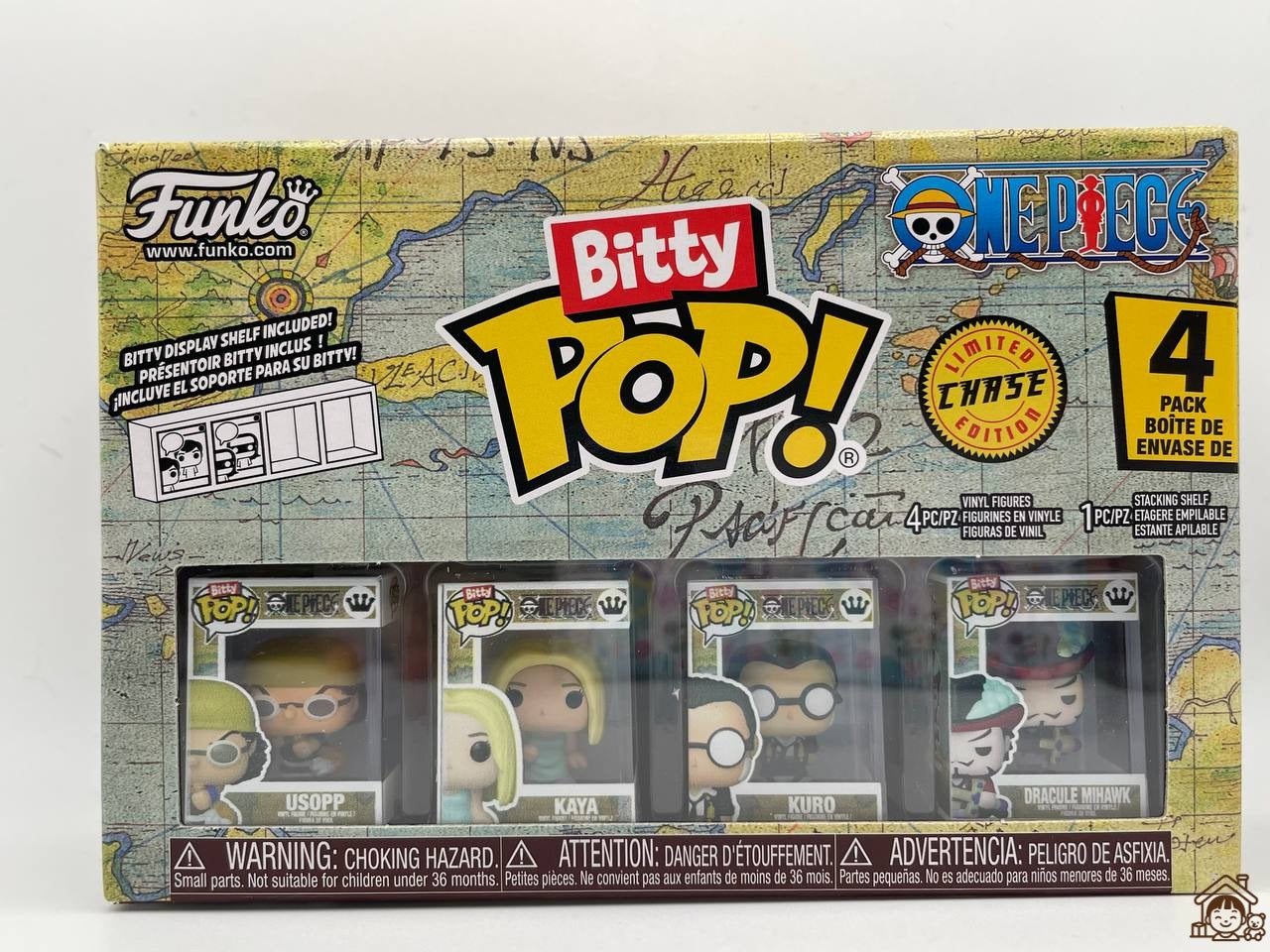 Funko Bitty Pop: One Piece - Usopp 4pk - Custom Pick Mystery variation