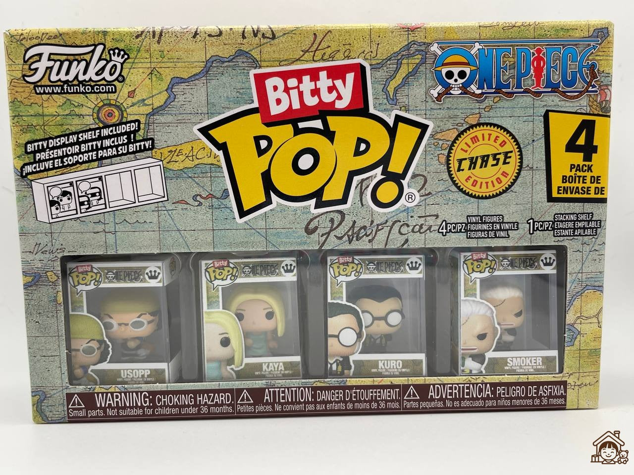 Funko Bitty Pop: One Piece - Usopp 4pk - Custom Pick Mystery variation