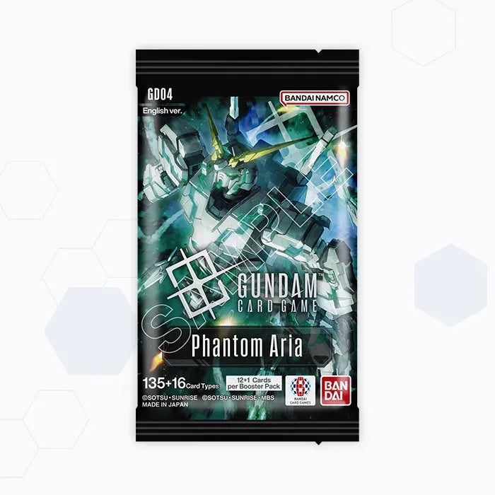Gundam Card Game - Phantom Aria Booster (GD04) Booster Box (24 packs) - Sealed