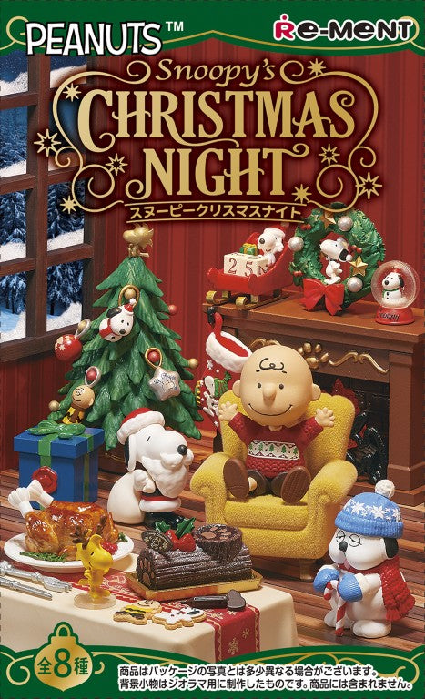 Re-ment SNOOPY’s Christmas Night - Full Set