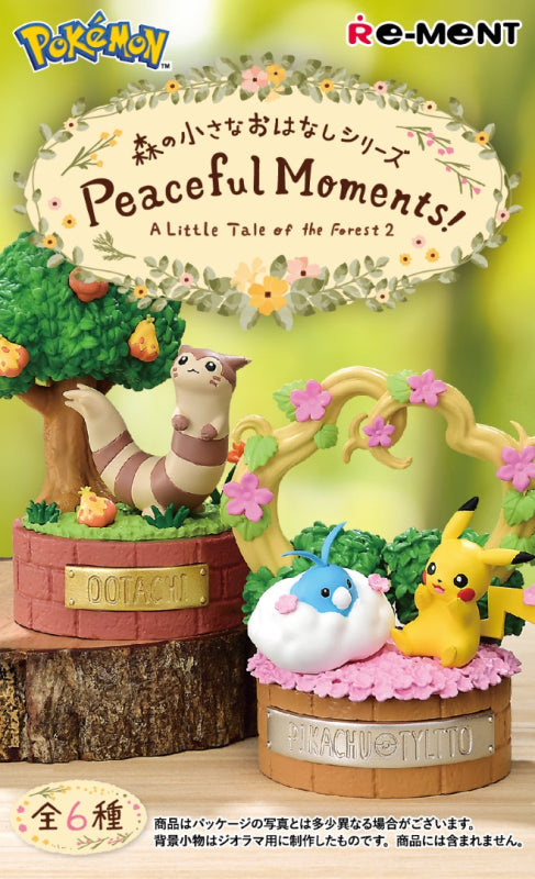 Re-ment Pokémon A Little Tale of the Forest Vol. 2 Peaceful Moments! - Full Set