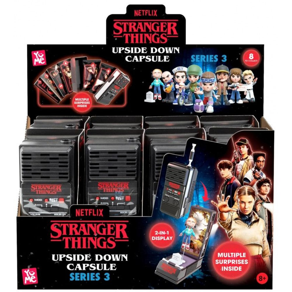 YuMe - Stranger Things Upside Down Capsule Series 3 - New Sealed - Full Set