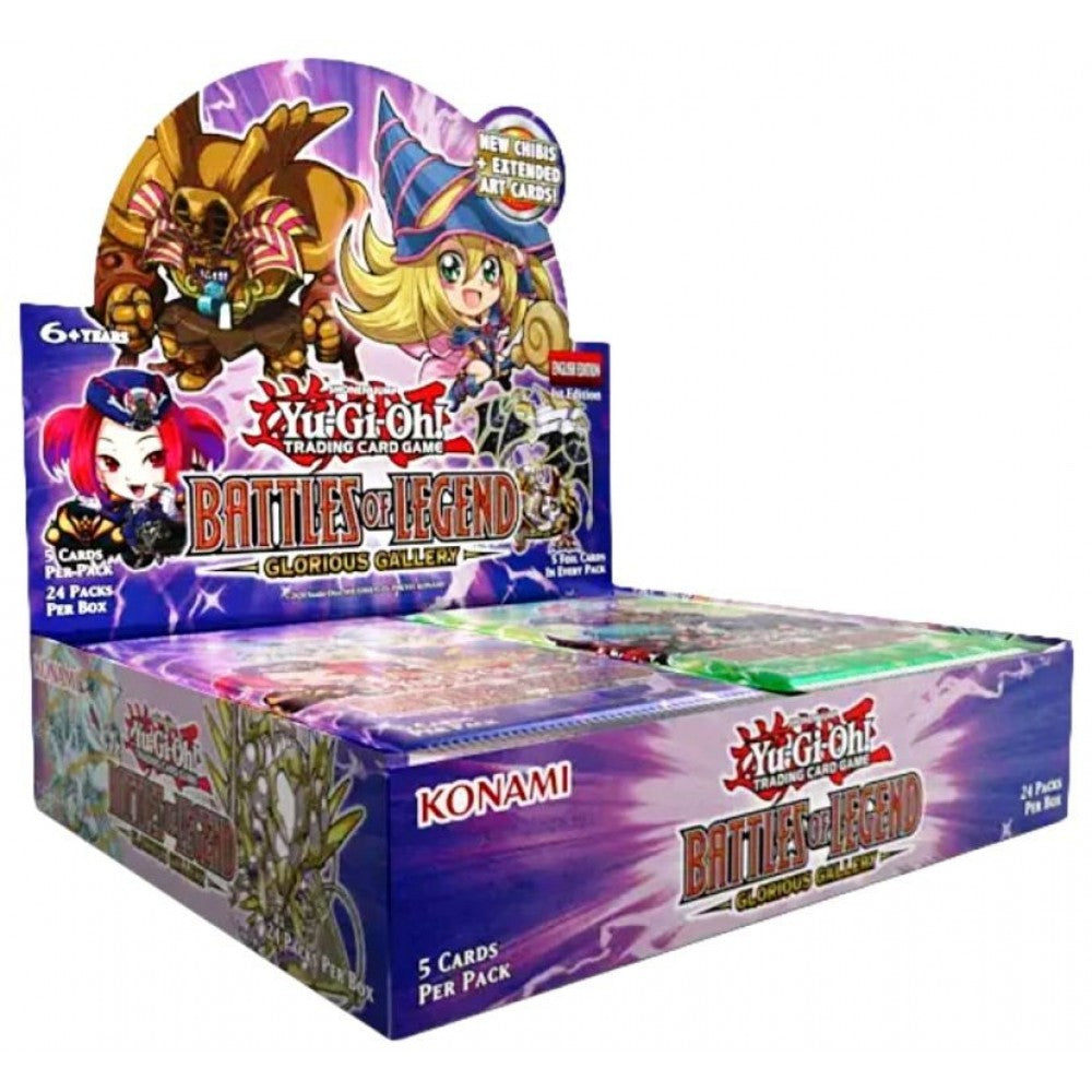 Yu-Gi-Oh! Battles of Legend: Glorious Gallery Booster Box (24 packs) - Sealed