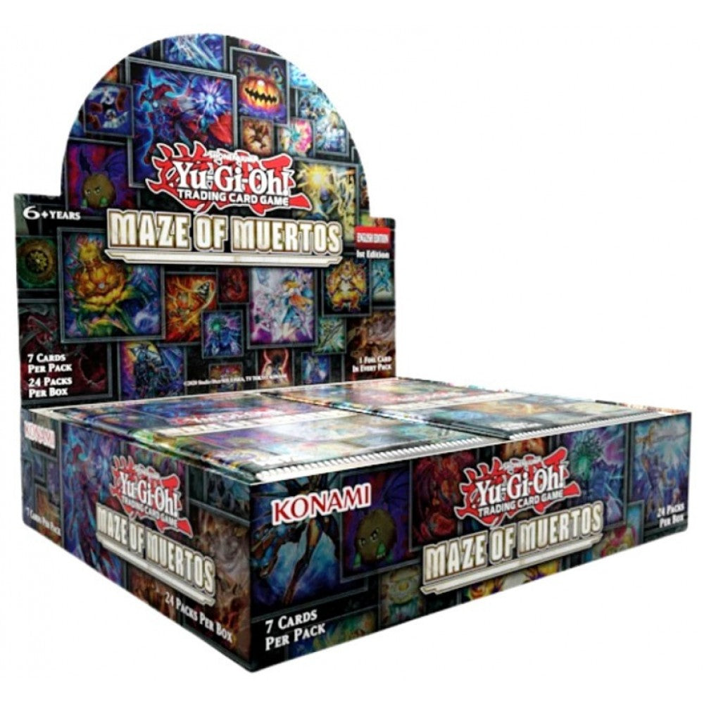 Yu-Gi-Oh: Maze of Muertos Booster Box (24 packs) - Sealed