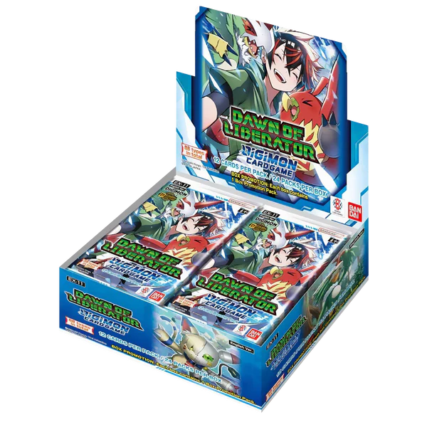 Digimon Card Game - Dawn Of Liberator Extra Booster (EX-11) Booster Box (24 packs) - Sealed