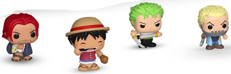 Funko Bitty Pop: One Piece - Luffy 4pk - Custom Pick Mystery variation