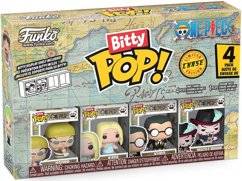 Funko Bitty Pop: One Piece - Usopp 4pk - Custom Pick Mystery variation