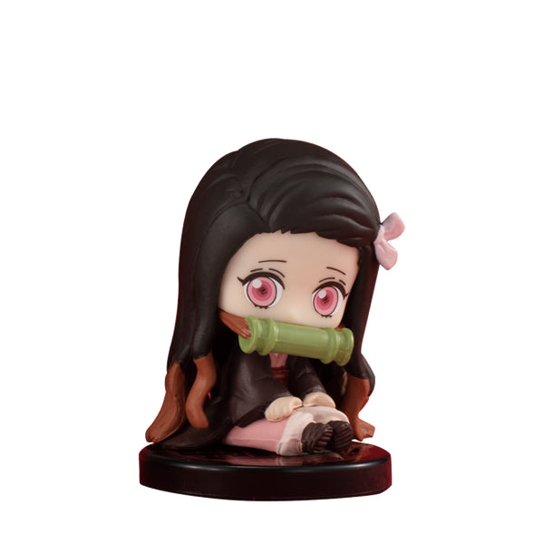 BANDAI NAMCO - Demon Slayer: Suwarase-tai Mini Figures Series 1, Gashapon Blind Pack Figure - Random Pick